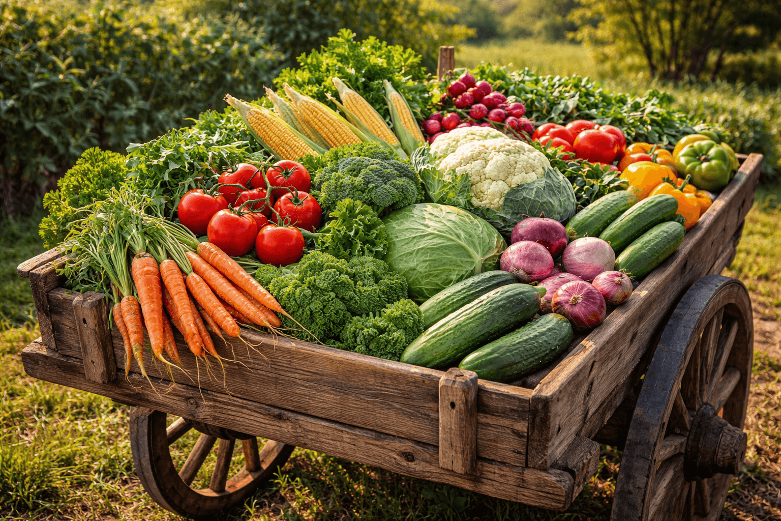 Vegetables Cart